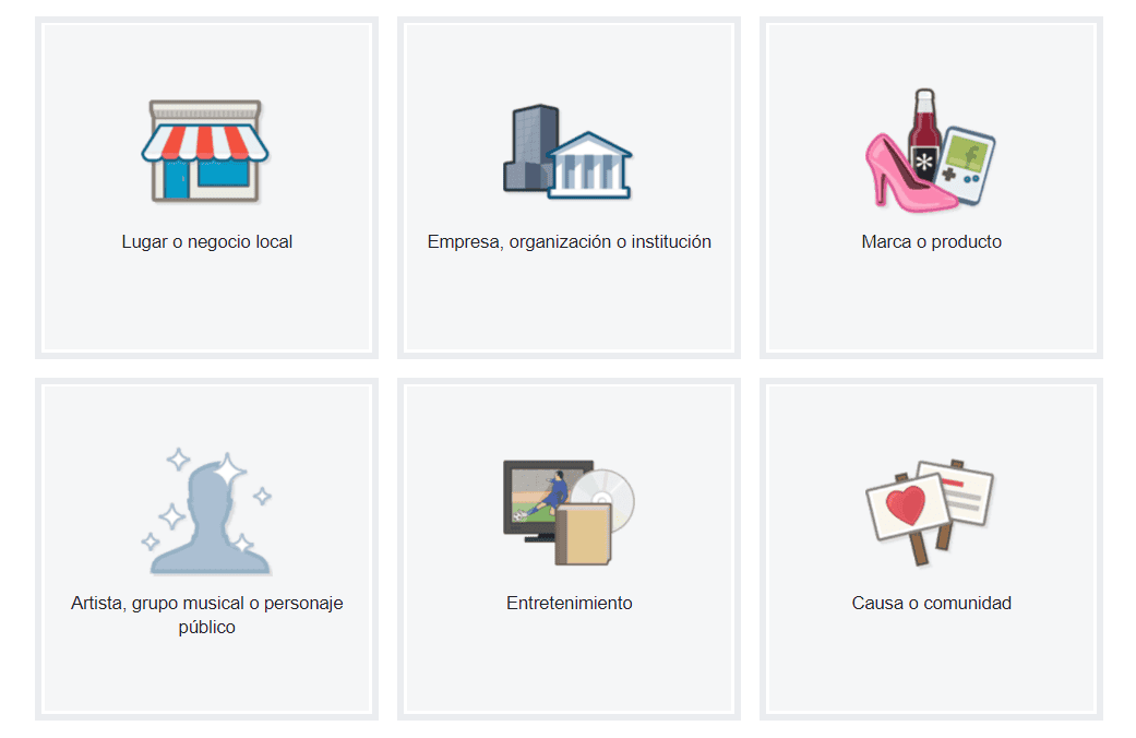 cómo hacer una página de facebook