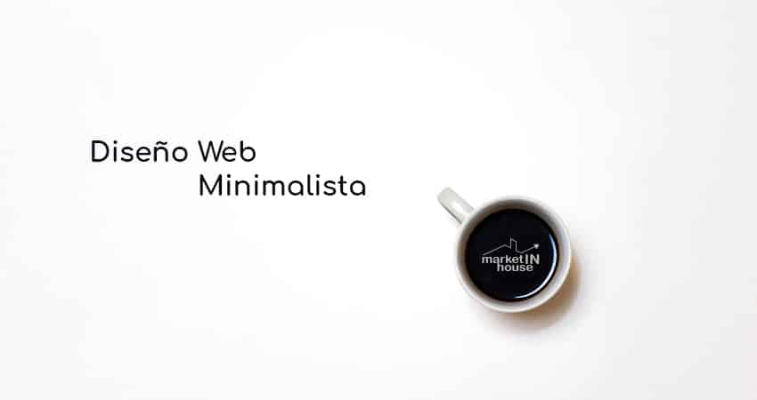 diseño web minimalista