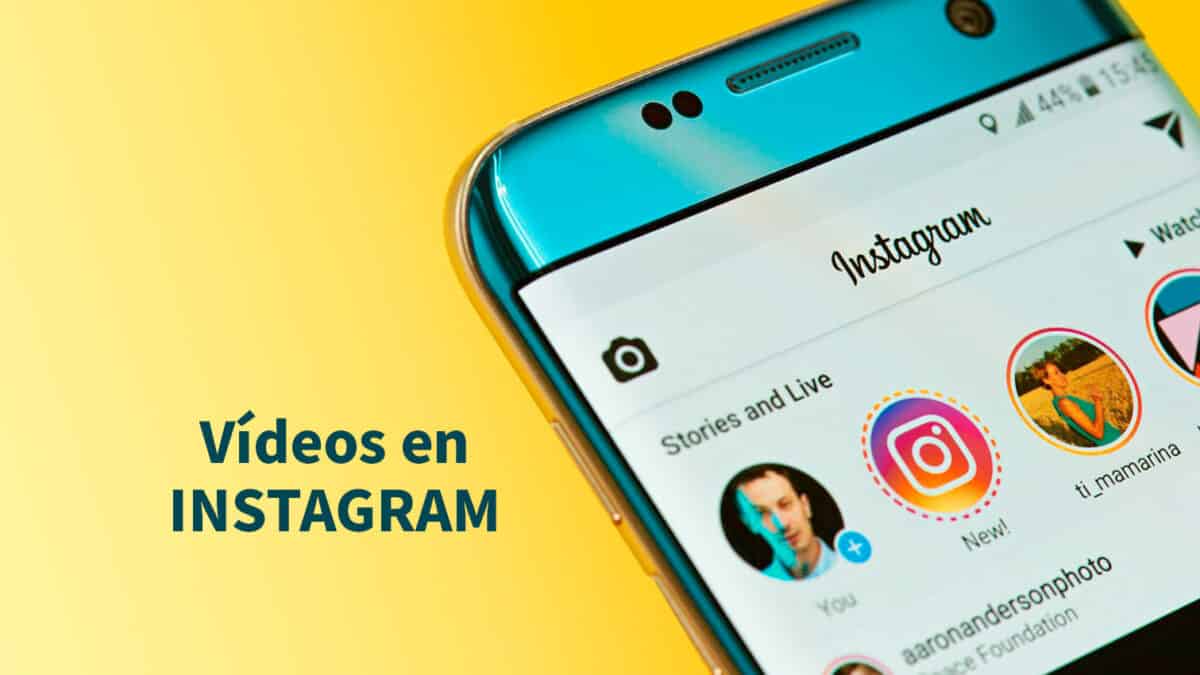 opciones que ofrecen los videos de instagram