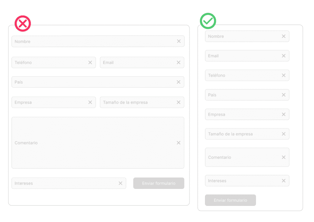 diseñar formularios ux ui