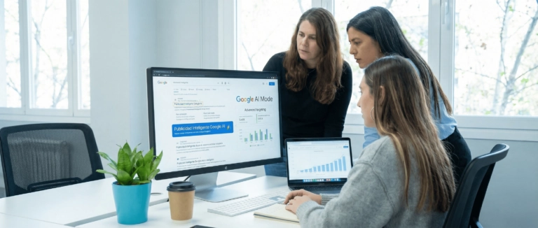 Publicidad en el Modo IA Google