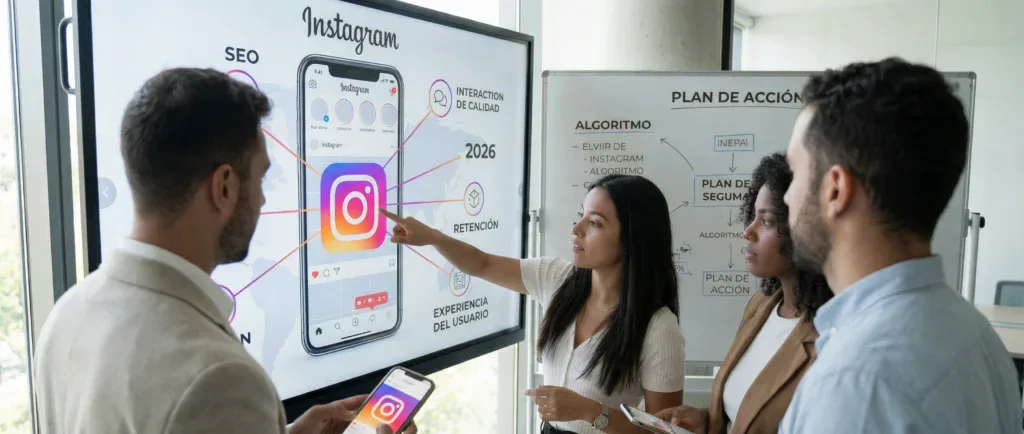 algoritmo instagram 2026 horizontal