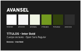 identidad marca avansel