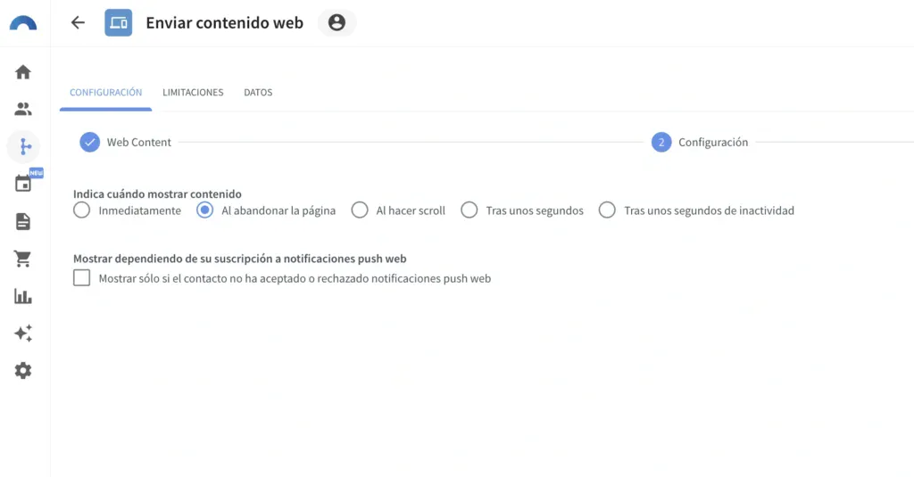 Flujos de recuperación en Connectif